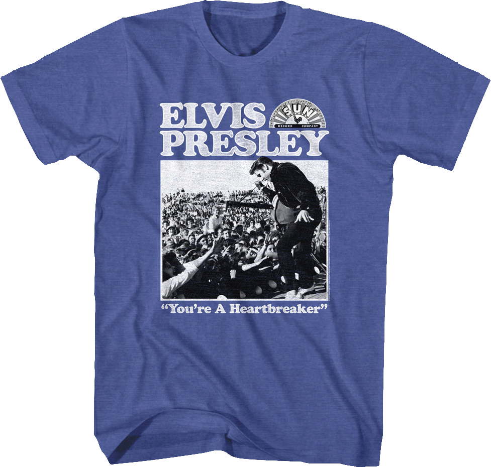 You're A Heartbreaker Elvis Presley T-Shirt Hoodie, Sweatshirt | CiraTrend.com (Image 1)