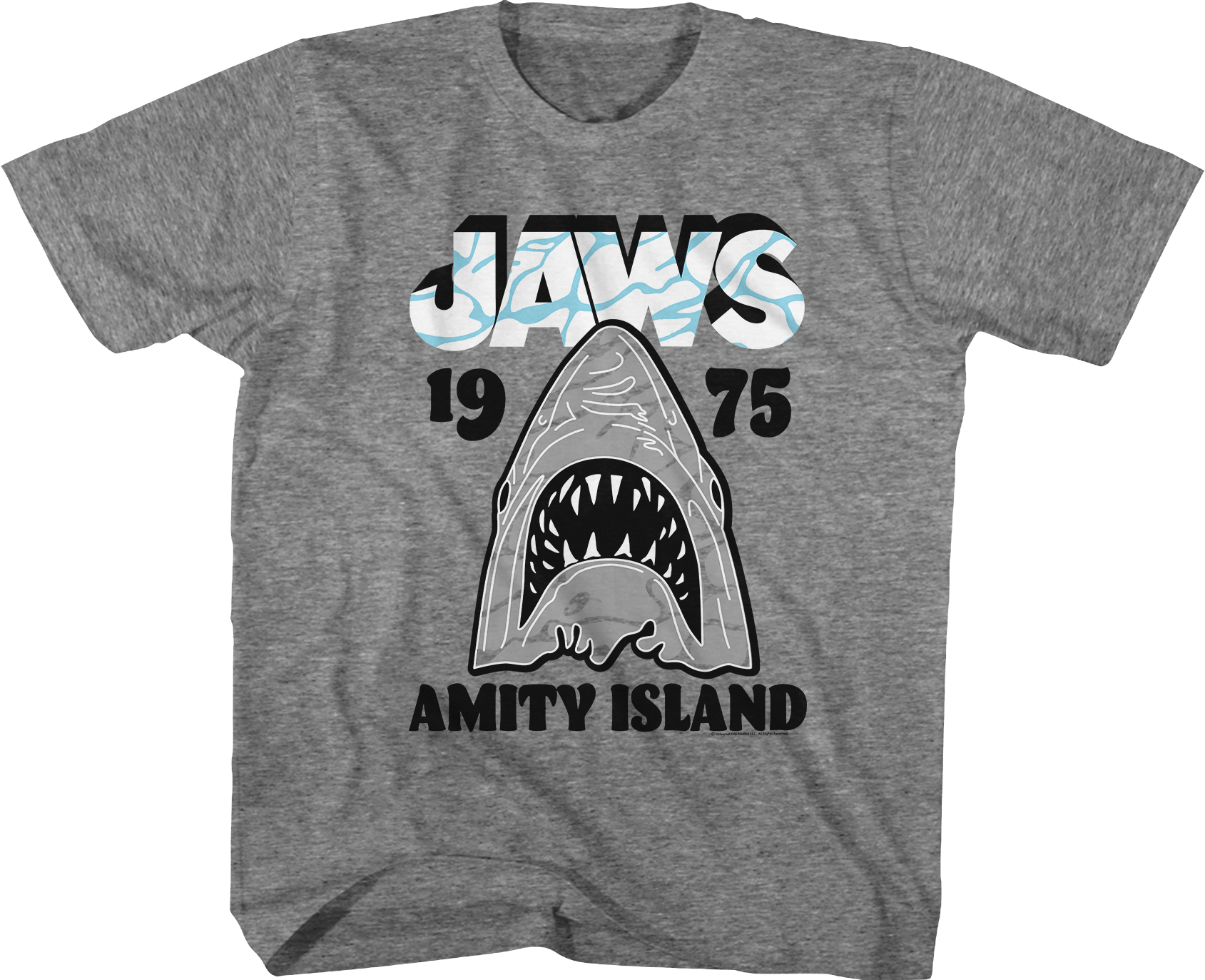 Youth 1975 Jaws Shirt Hoodie, Sweatshirt | CiraTrend.com (Image 1)