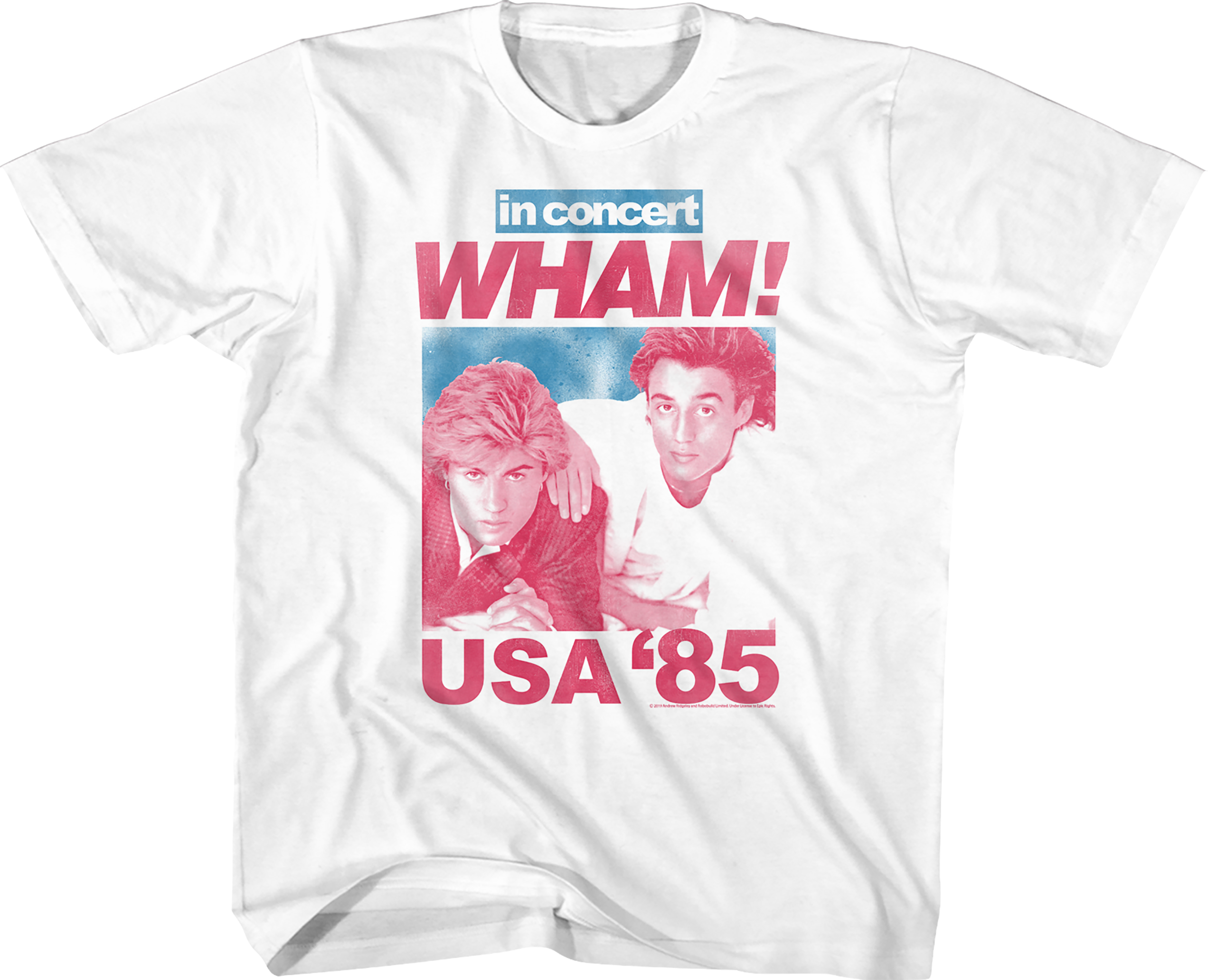 Youth '85 USA Concert Wham Shirt Hoodie, Sweatshirt | CiraTrend.com (Image 1)