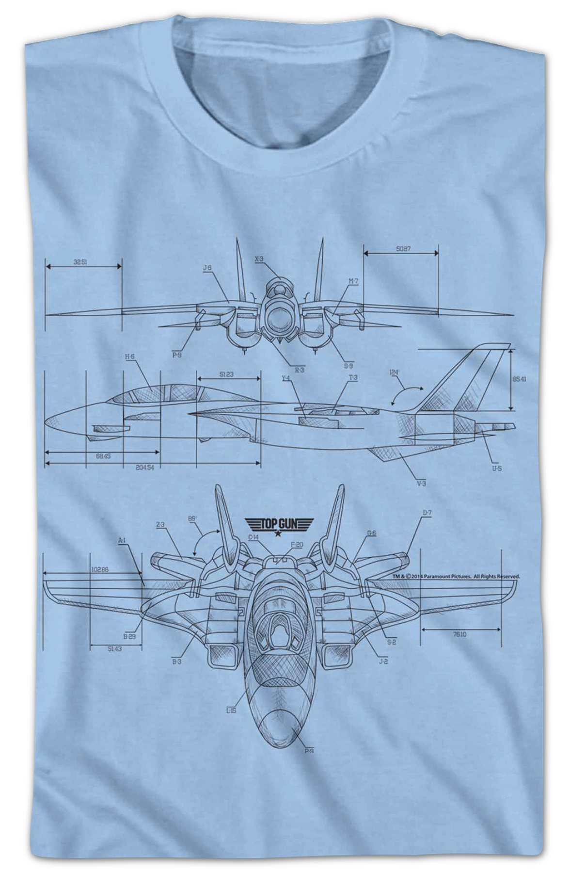 Aircraft Diagram Top Gun Shirt T-Shirts, Hoodie, Sweatshirt