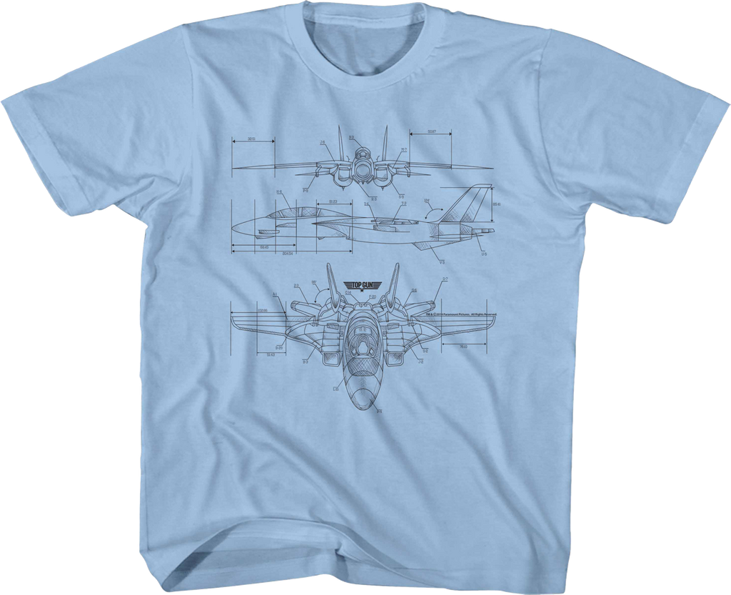 Aircraft Diagram Top Gun Shirt T-Shirts, Hoodie, Sweatshirt