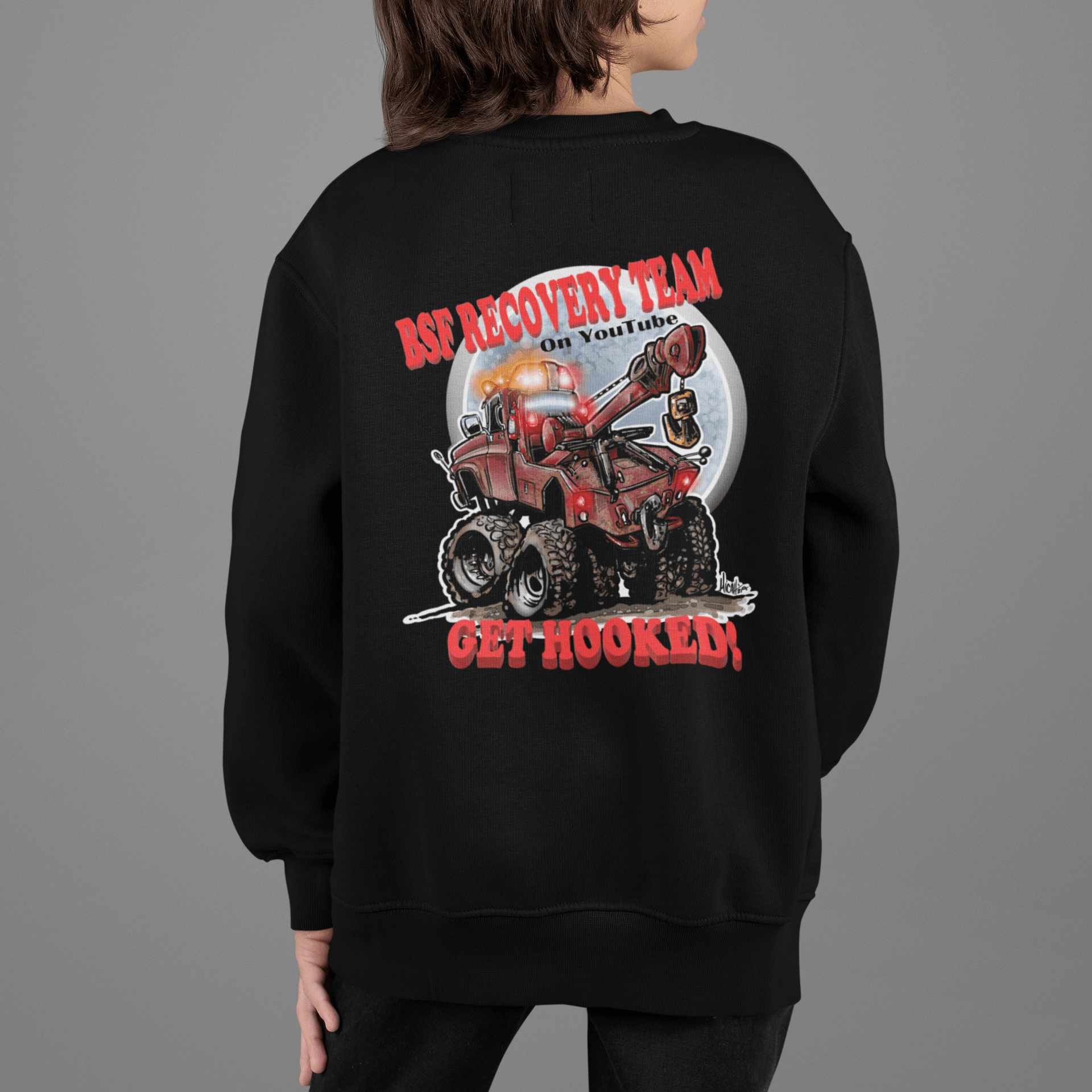 Youth BSF Hoodie Ultimate Off-Road Wrecker T-Shirts, Sweatshirt | CiraTrend.com (Image 2)