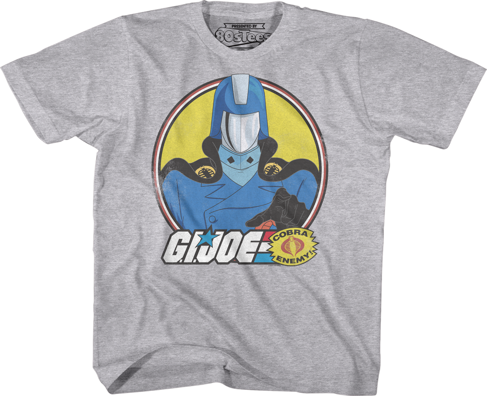 Youth Cartoon Cobra Commander GI Joe Shirt Hoodie, Sweatshirt | CiraTrend.com (Image 1)