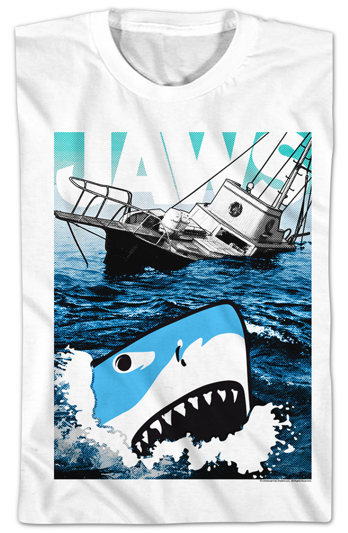 Youth Cartoon Shark Jaws Shirt Hoodie, Sweatshirt | CiraTrend.com (Image 2)