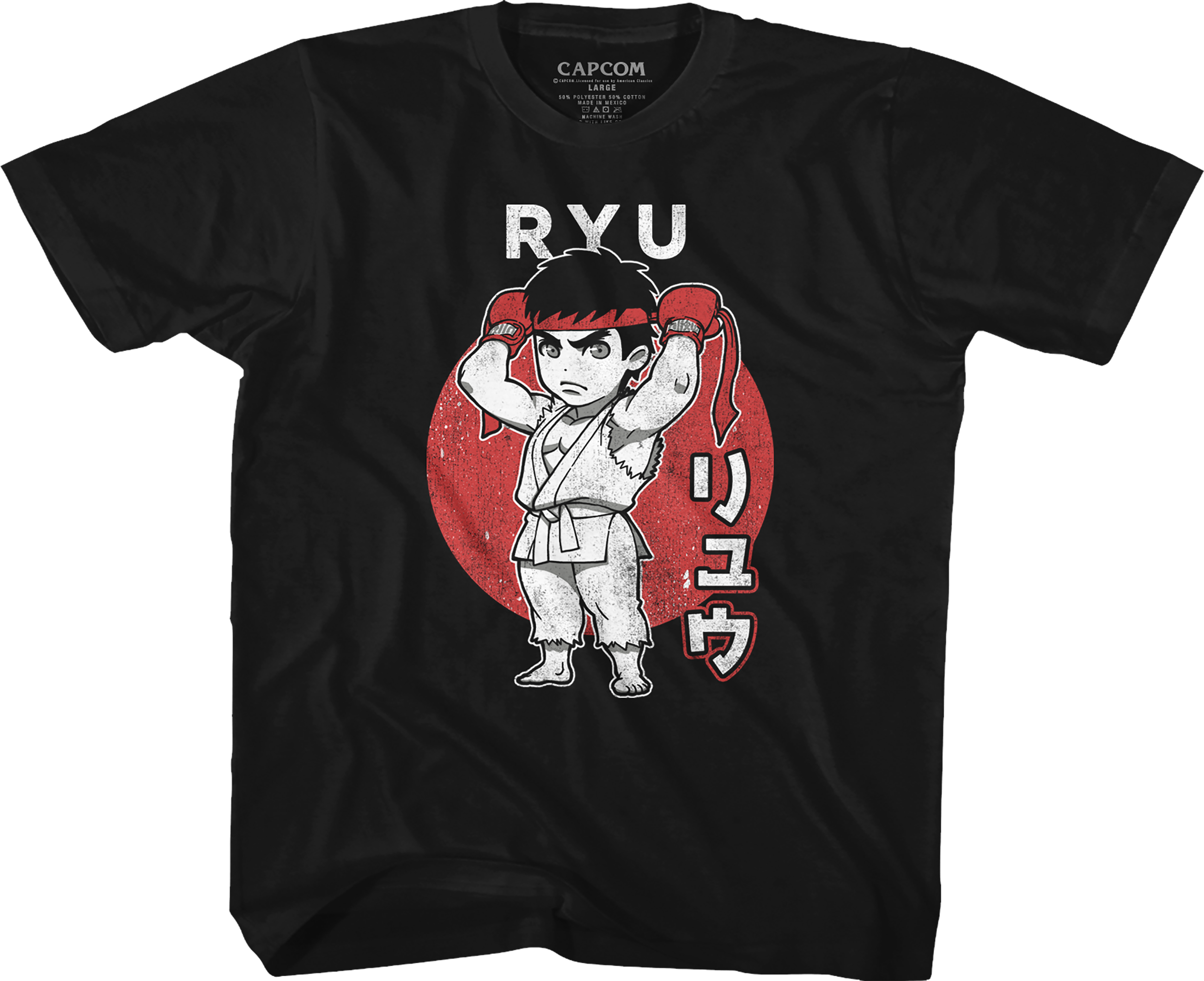 Youth Chibi Ryu Street Fighter Shirt Hoodie, Sweatshirt | CiraTrend.com (Image 1)