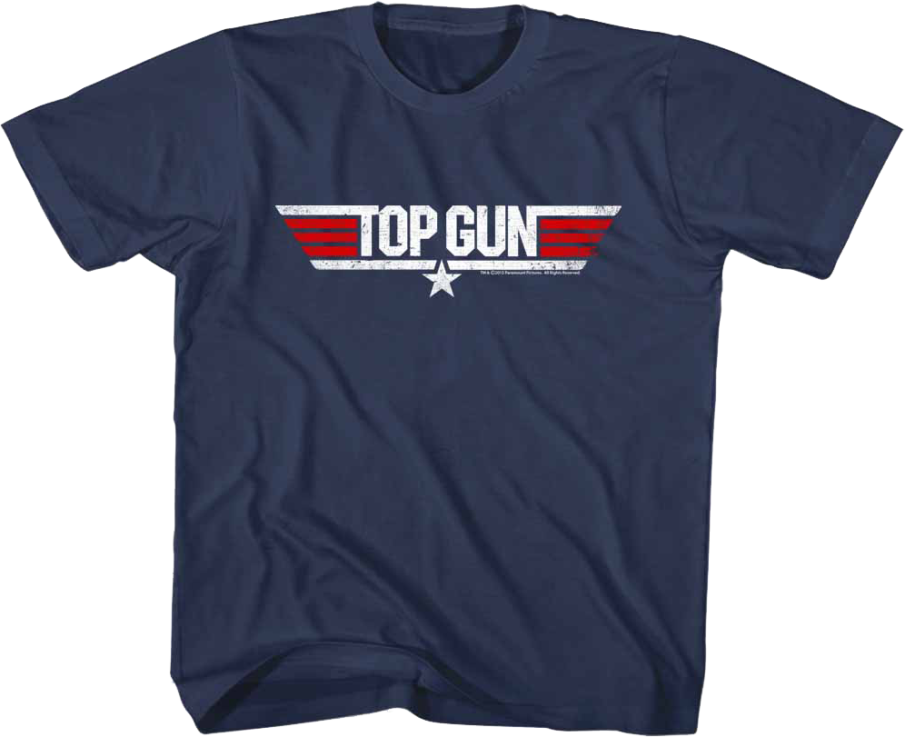 Youth Classic Logo Top Gun Shirt Hoodie, Sweatshirt | CiraTrend.com (Image 1)