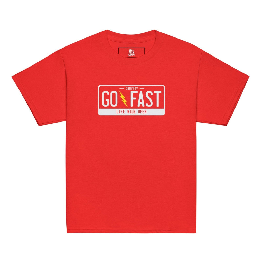 Youth Go Fast Tee Hoodie, Sweatshirt | CiraTrend.com (Image 4)