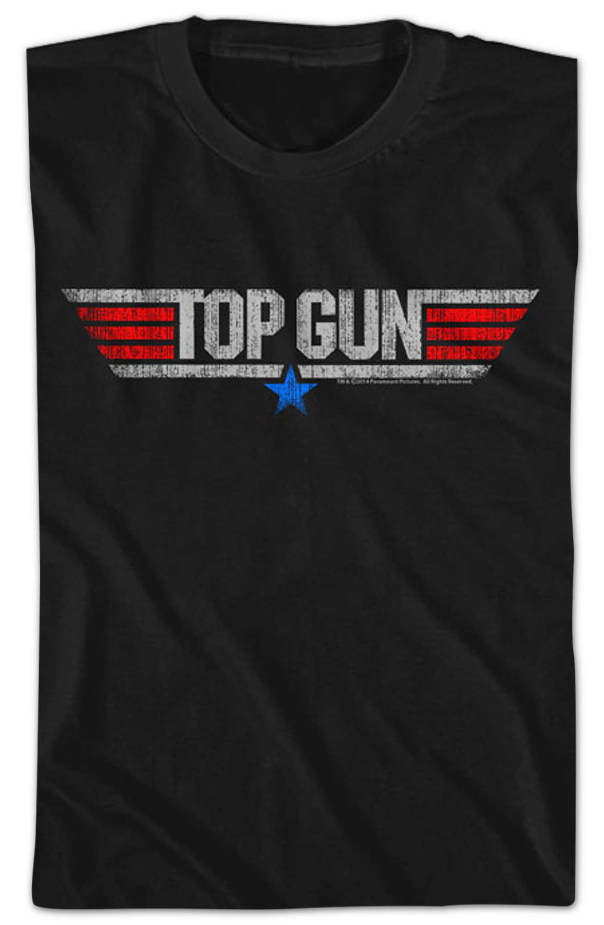 Distressed Logo Top Gun Shirt T-Shirts, Hoodie, Sweatshirt