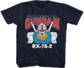 Youth Blue Earth Federation Gundam Shirt Hoodie, Sweatshirt | CiraTrend.com (Image 1)