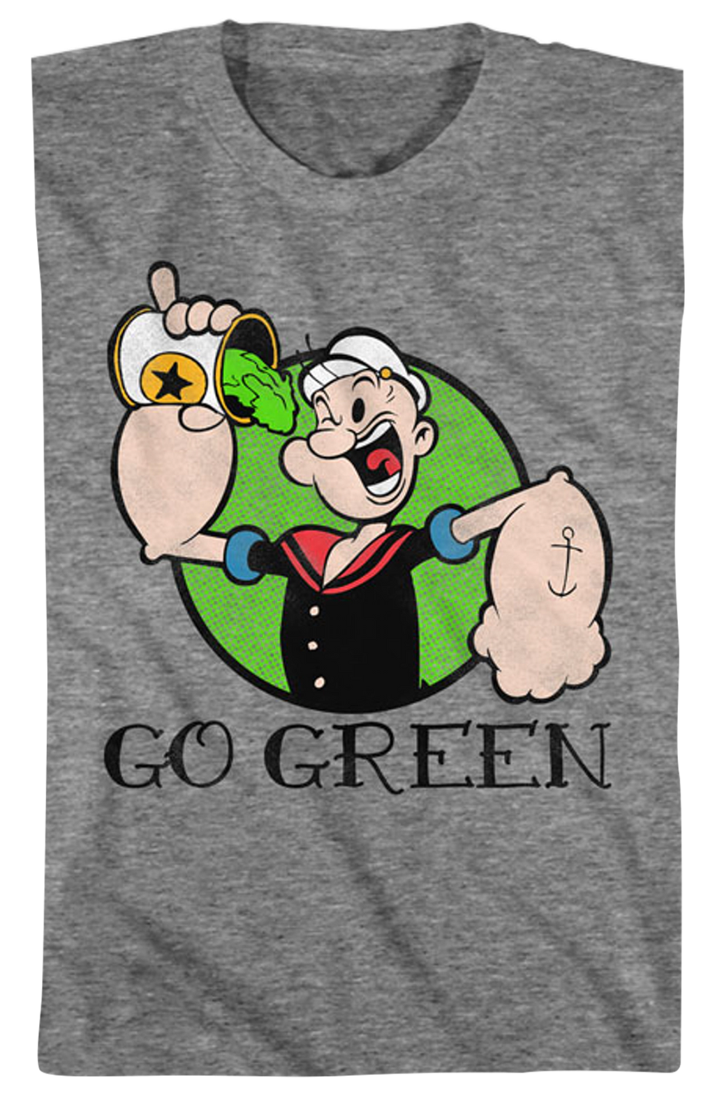 Youth Go Green Popeye Shirt Hoodie, Sweatshirt | CiraTrend.com (Image 2)
