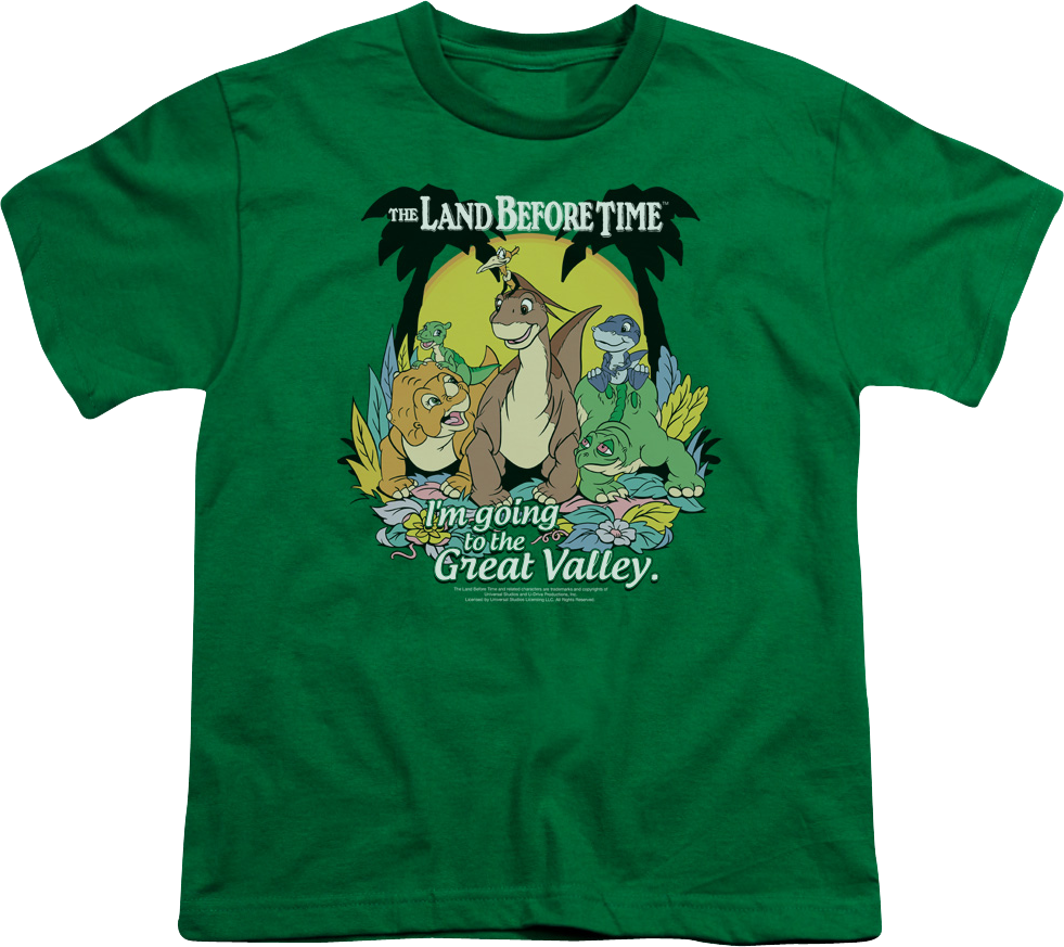 Youth Great Valley Land Before Time Shirt Hoodie, Sweatshirt | CiraTrend.com (Image 1)