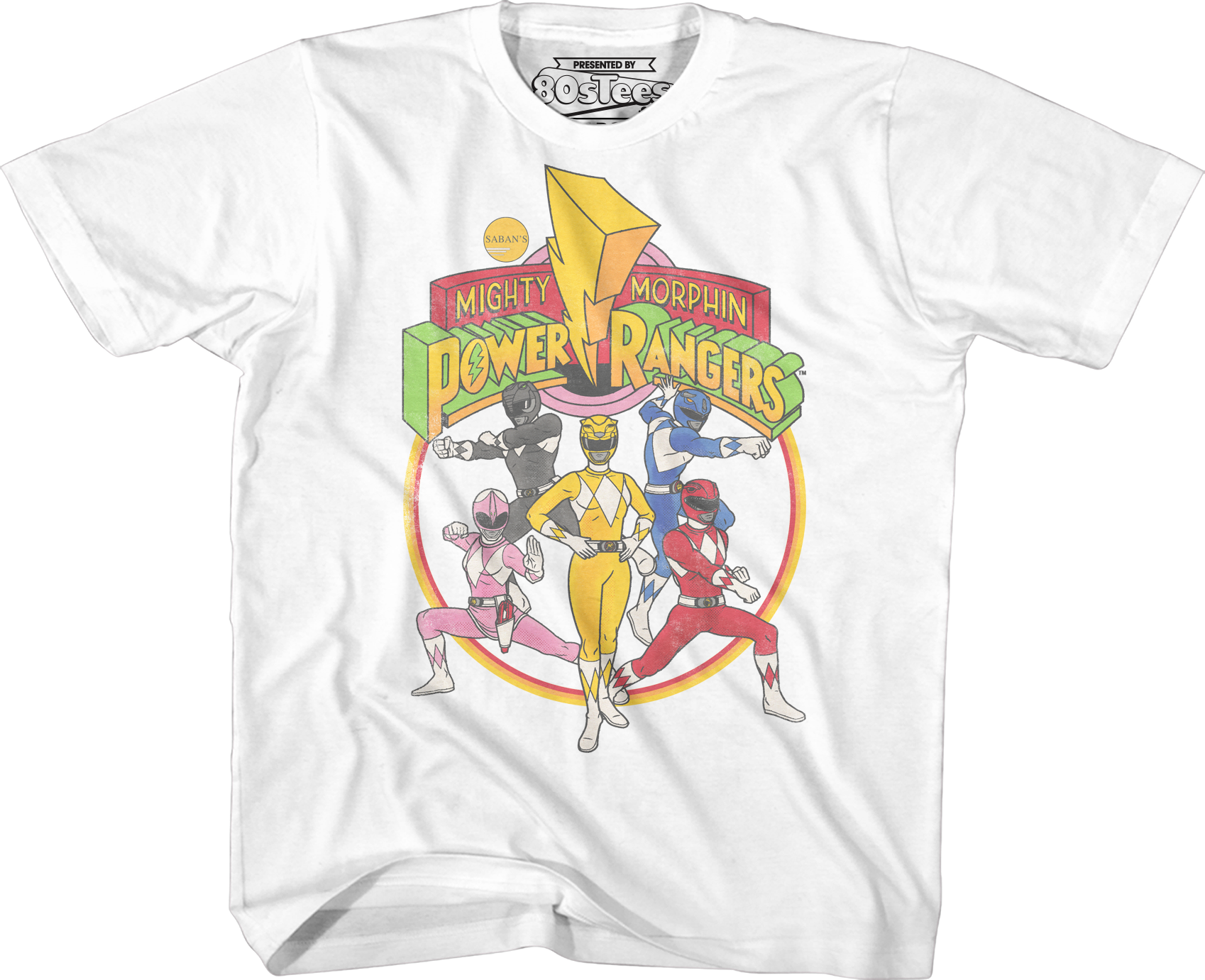 Youth Group Picture Mighty Morphin Power Rangers Shirt Hoodie, Sweatshirt | CiraTrend.com (Image 1)