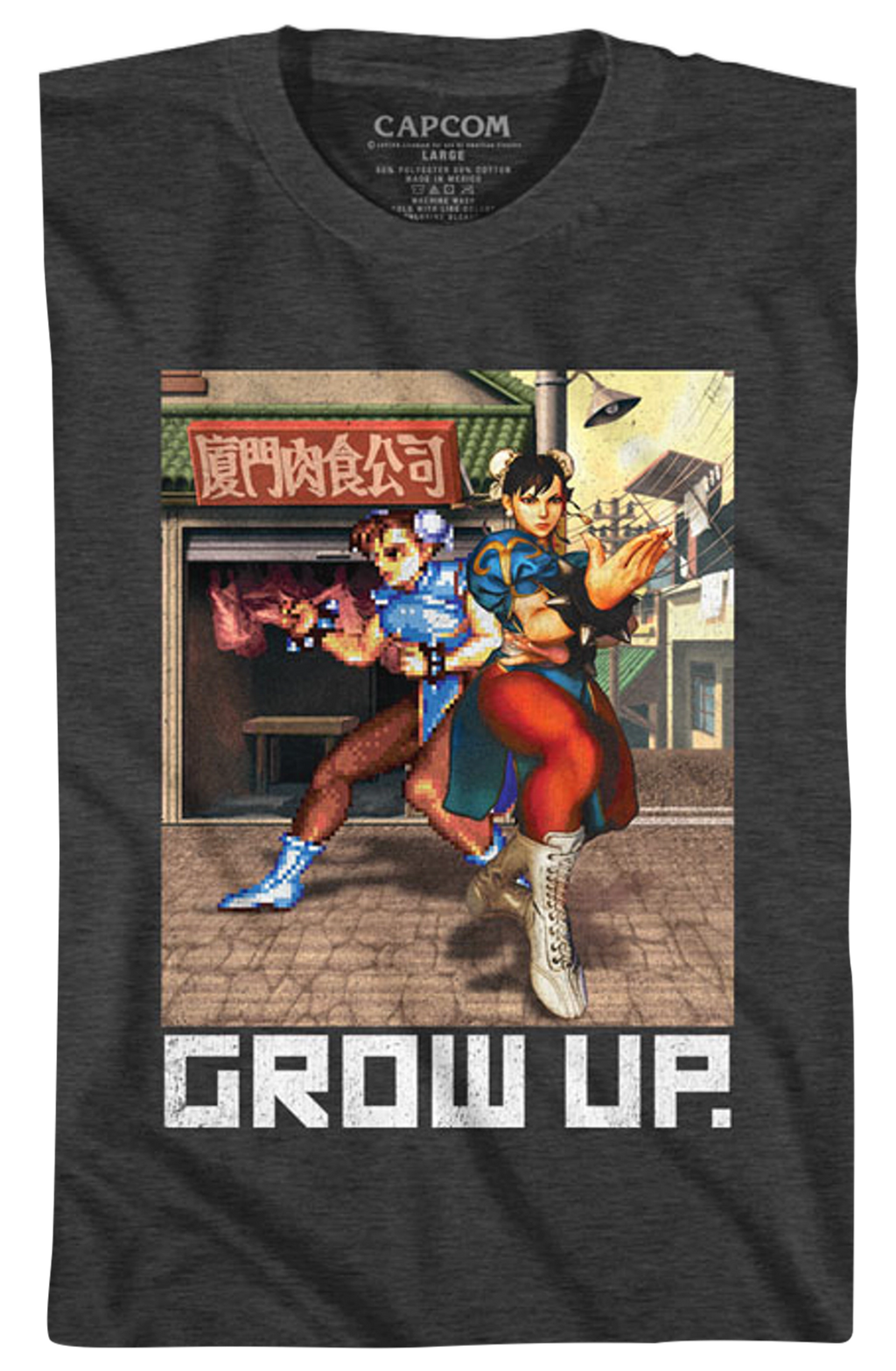 Youth Grow Up Street Fighter Shirt Hoodie, Sweatshirt | CiraTrend.com (Image 2)