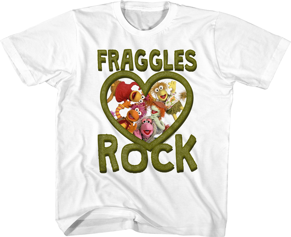 Youth Heart Fraggle Rock Shirt Hoodie, Sweatshirt | CiraTrend.com (Image 1)