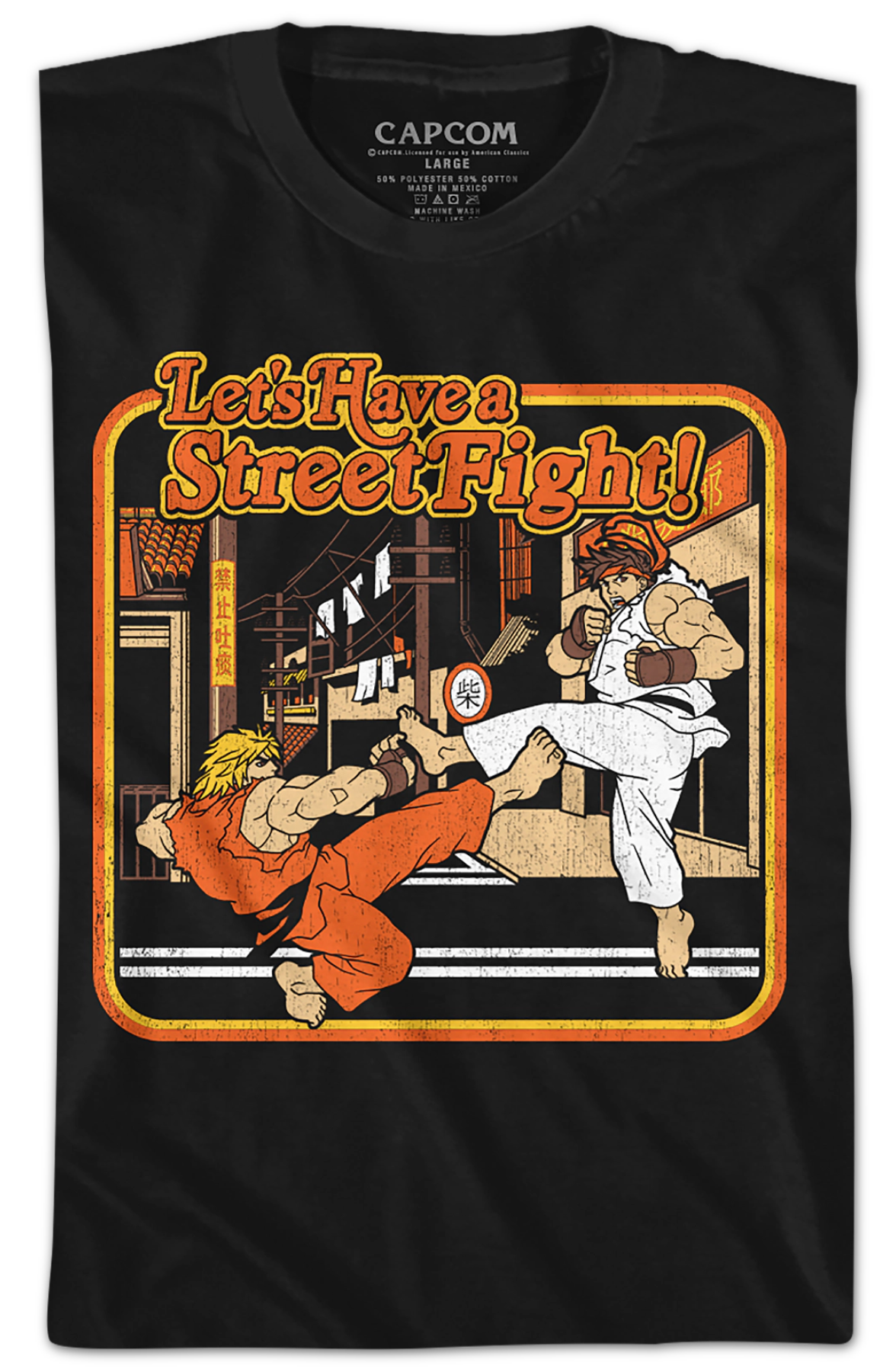 Youth Ken Masters and Ryu Street Fighter Shirt Hoodie, Sweatshirt | CiraTrend.com (Image 2)