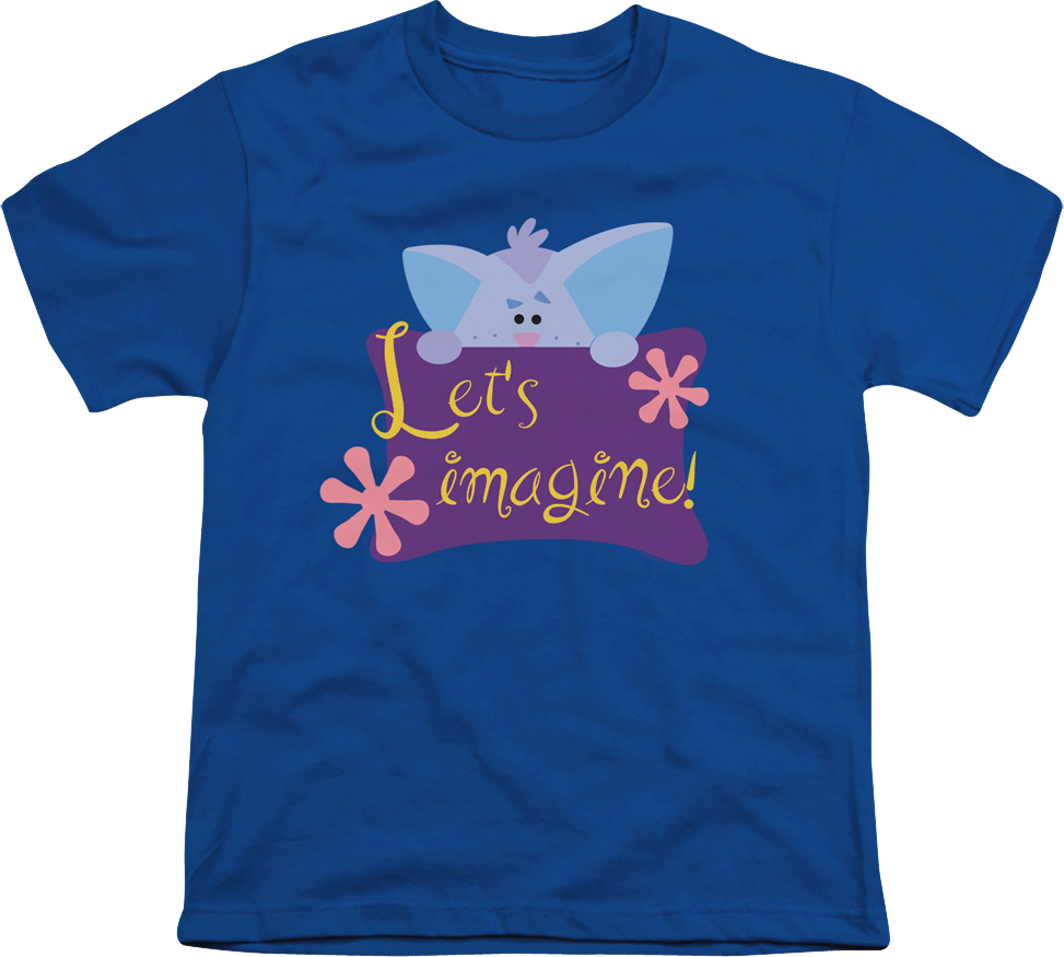 Youth Let's Imagine Blue's Clues Shirt Hoodie, Sweatshirt | CiraTrend.com (Image 1)