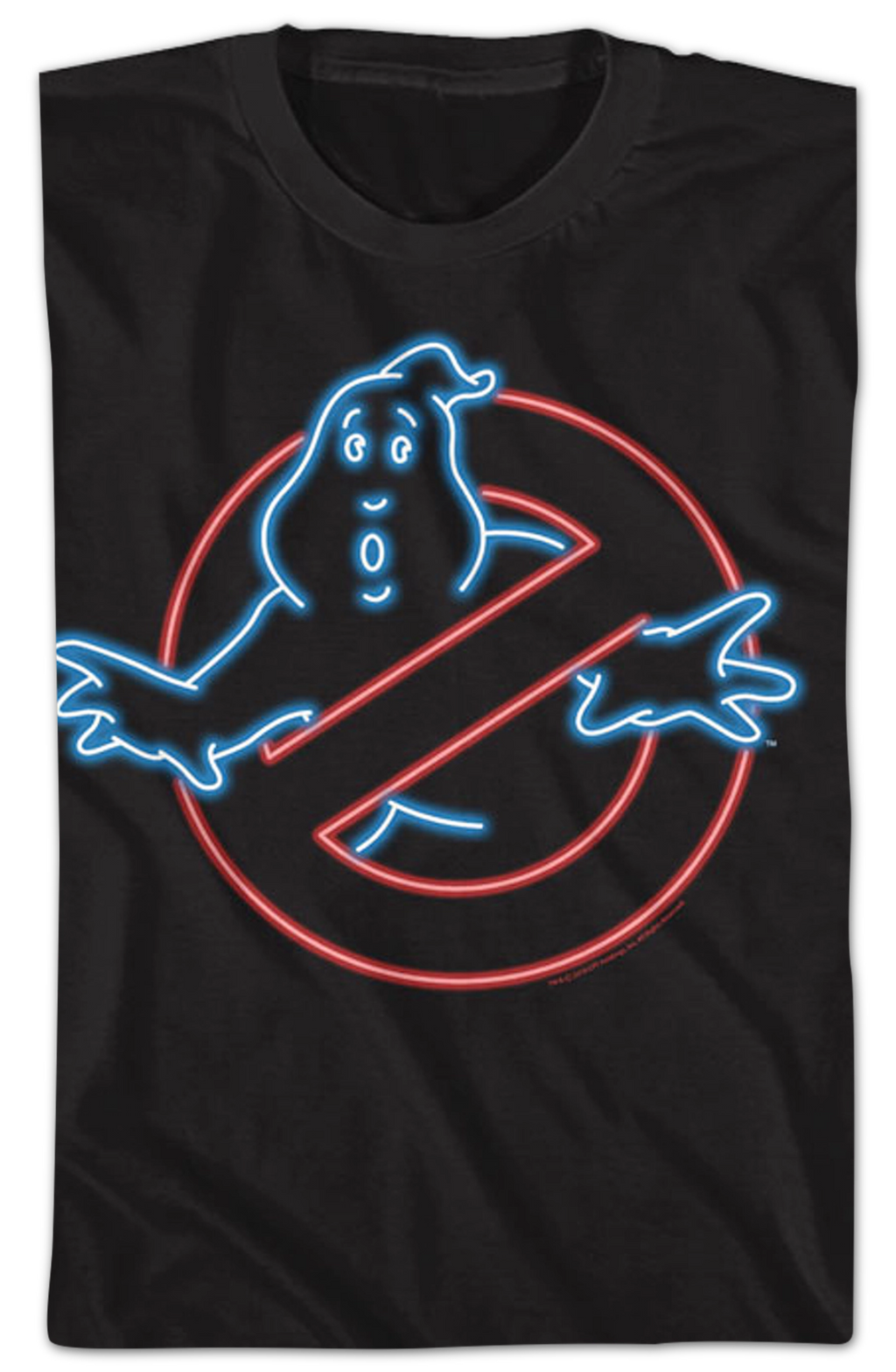 Youth Neon Logo Real Ghostbusters Shirt Hoodie, Sweatshirt | CiraTrend.com (Image 2)