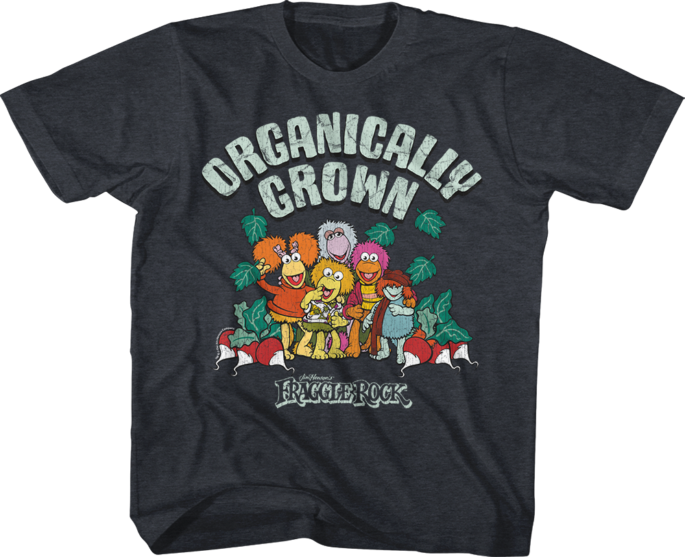 Youth Organically Grown Fraggle Rock Shirt Hoodie, Sweatshirt | CiraTrend.com (Image 1)
