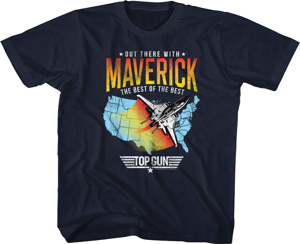 Youth Out There With Maverick Top Gun Shirt Hoodie, Sweatshirt | CiraTrend.com (Image 1)
