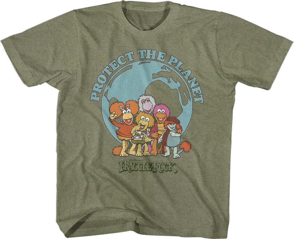 Youth Protect The Planet Fraggle Rock Shirt Hoodie, Sweatshirt | CiraTrend.com (Image 1)