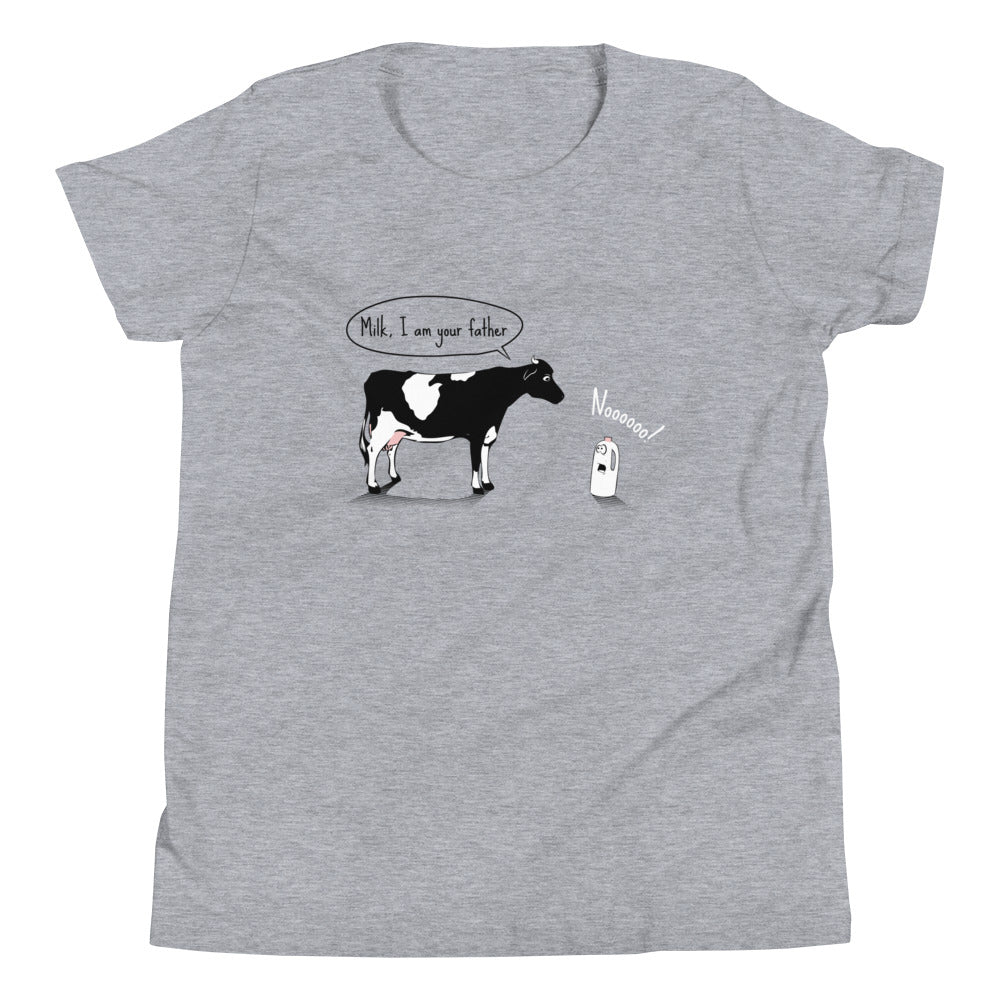 Milk, I am your father Kid's Youth Tee