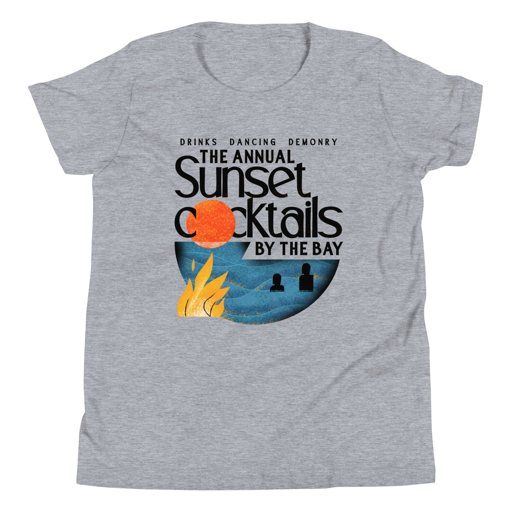 The Annual Sunset Cocktails By The Bay Kid's Youth Tee