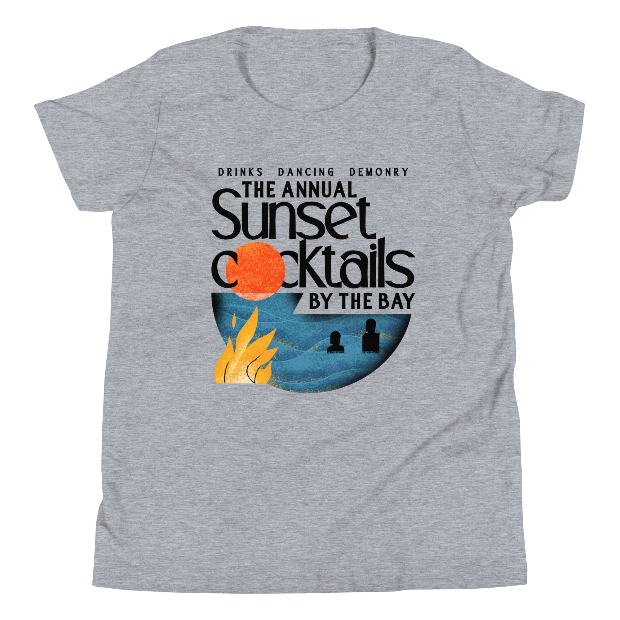 The Annual Sunset Cocktails By The Bay Kid's Youth Tee