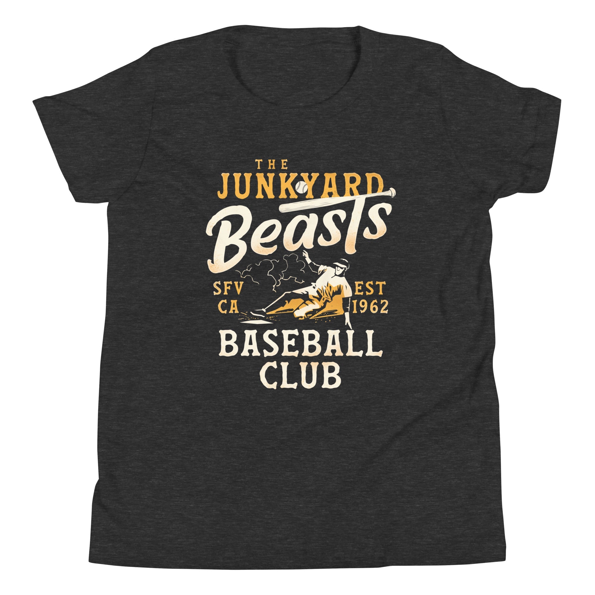 Junkyard Beasts Baseball Club Kid's Youth Tee