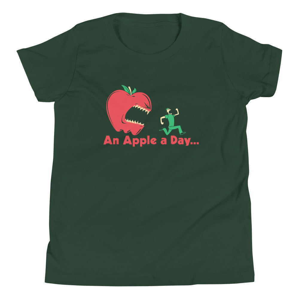 An Apple A Day‚Ä¶ Kid's Youth Tee