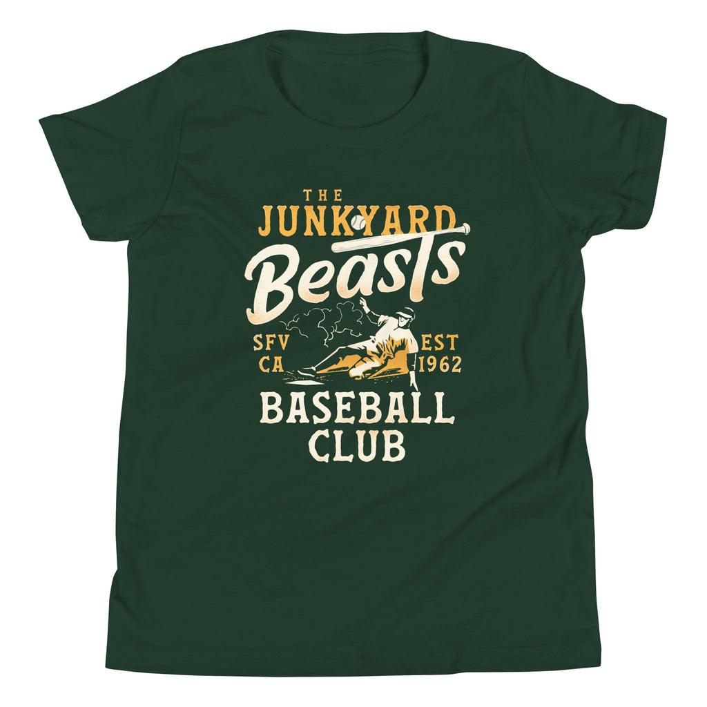 Junkyard Beasts Baseball Club Kid's Youth Tee