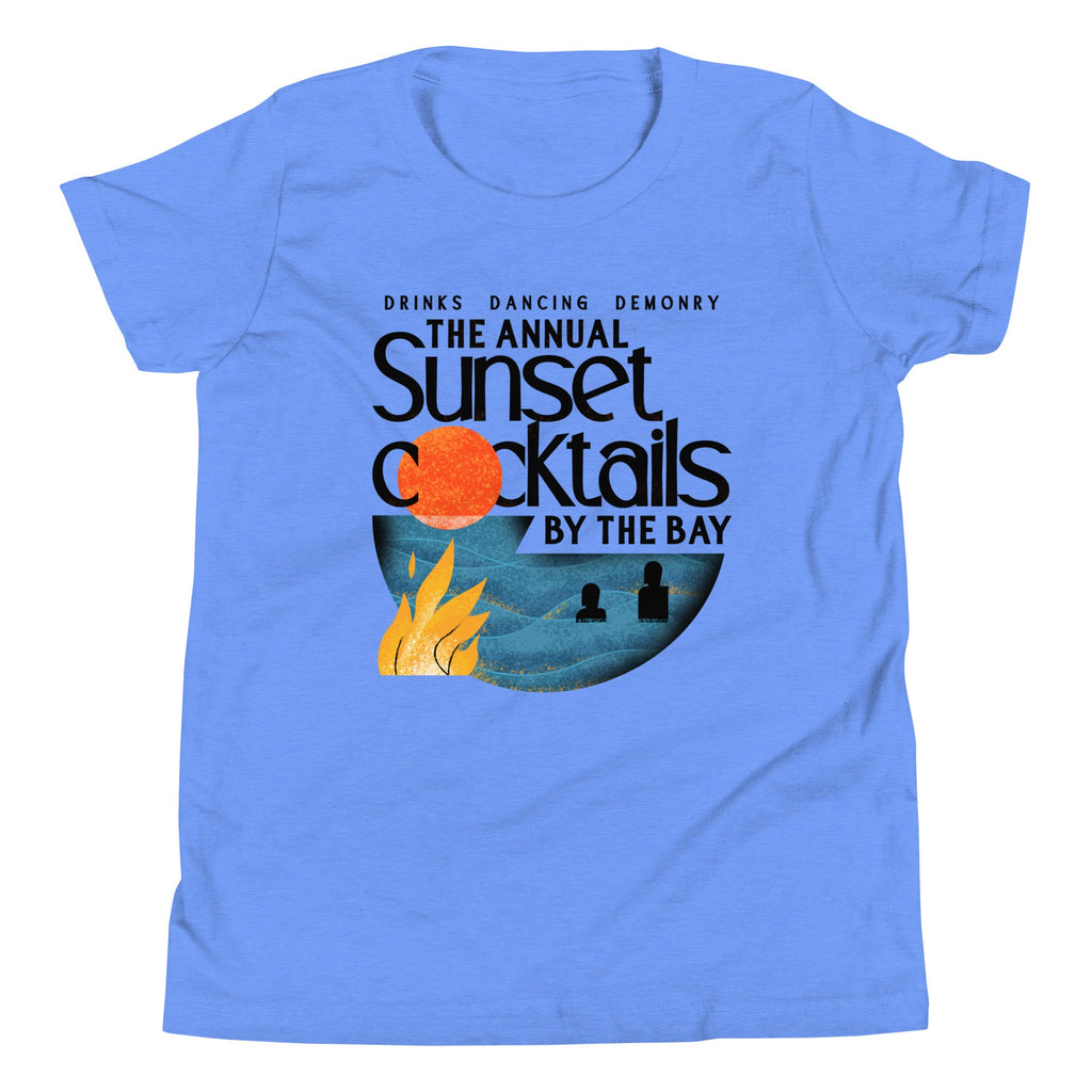 The Annual Sunset Cocktails By The Bay Kid's Youth Tee