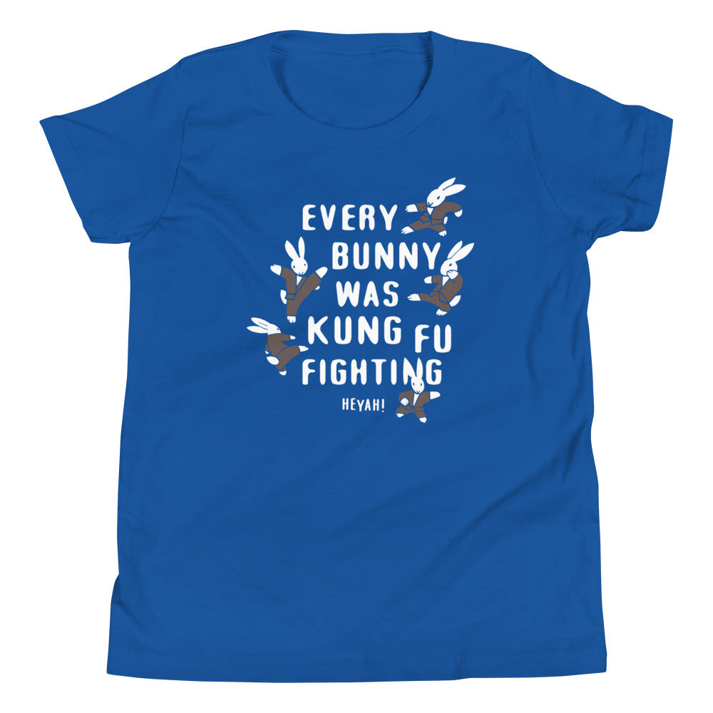 Every Bunny Was Kung Fu Fighting Kid's Youth Tee