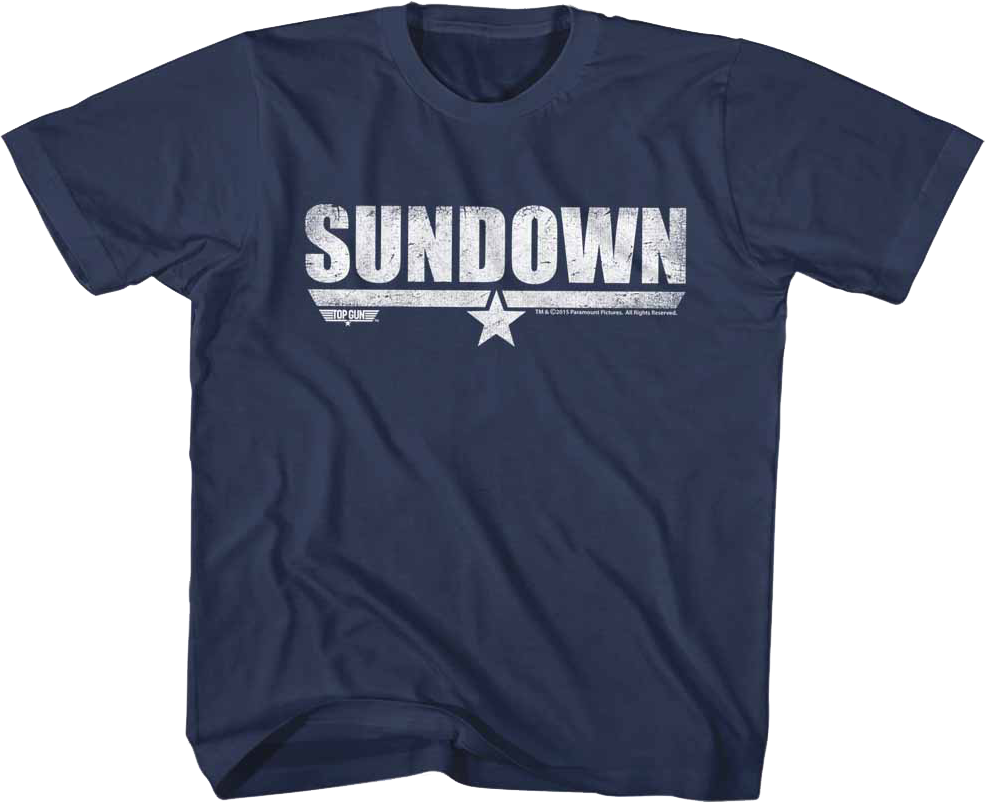Youth Sundown Top Gun Shirt Hoodie, Sweatshirt | CiraTrend.com (Image 1)