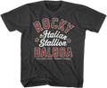 Youth The Italian Stallion Rocky Balboa Shirt Hoodie, Sweatshirt | CiraTrend.com (Image 1)