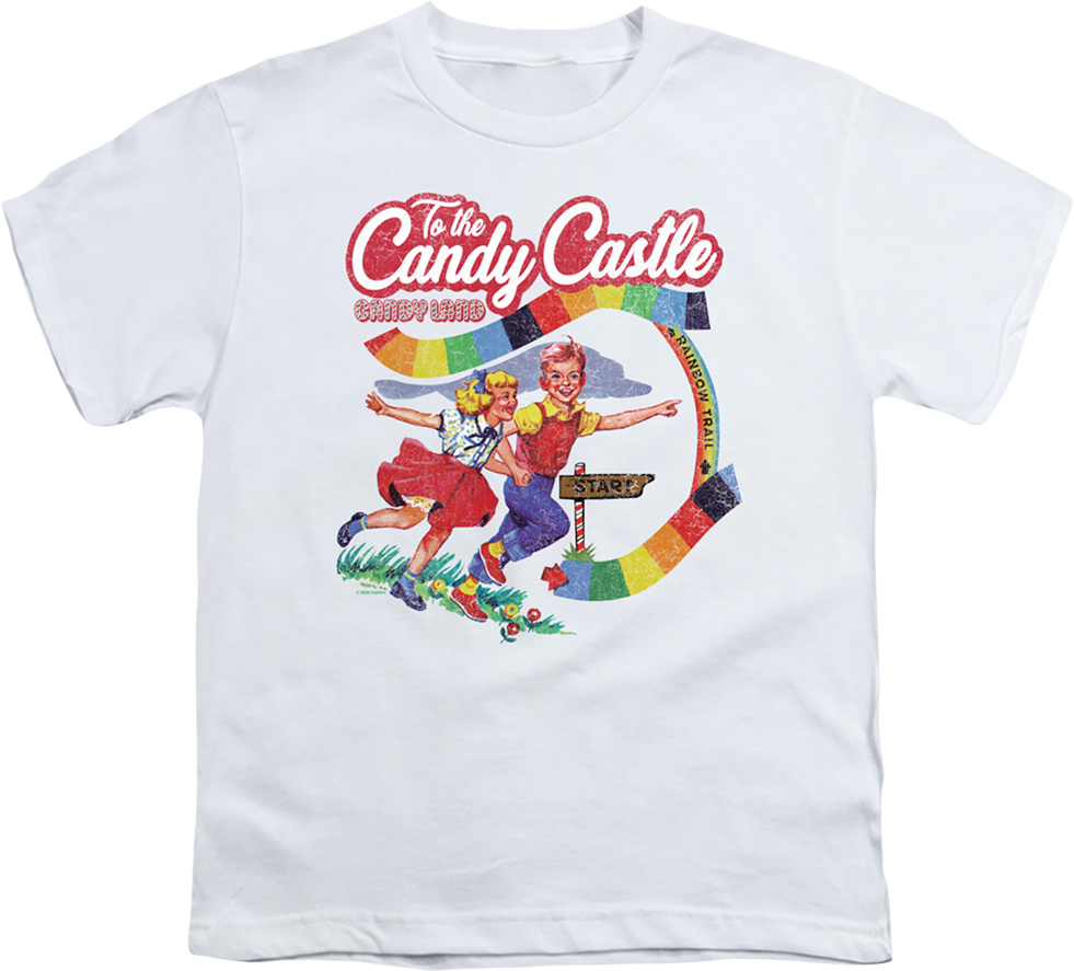 Youth To The Candy Castle Candy Land Shirt Hoodie, Sweatshirt | CiraTrend.com (Image 1)