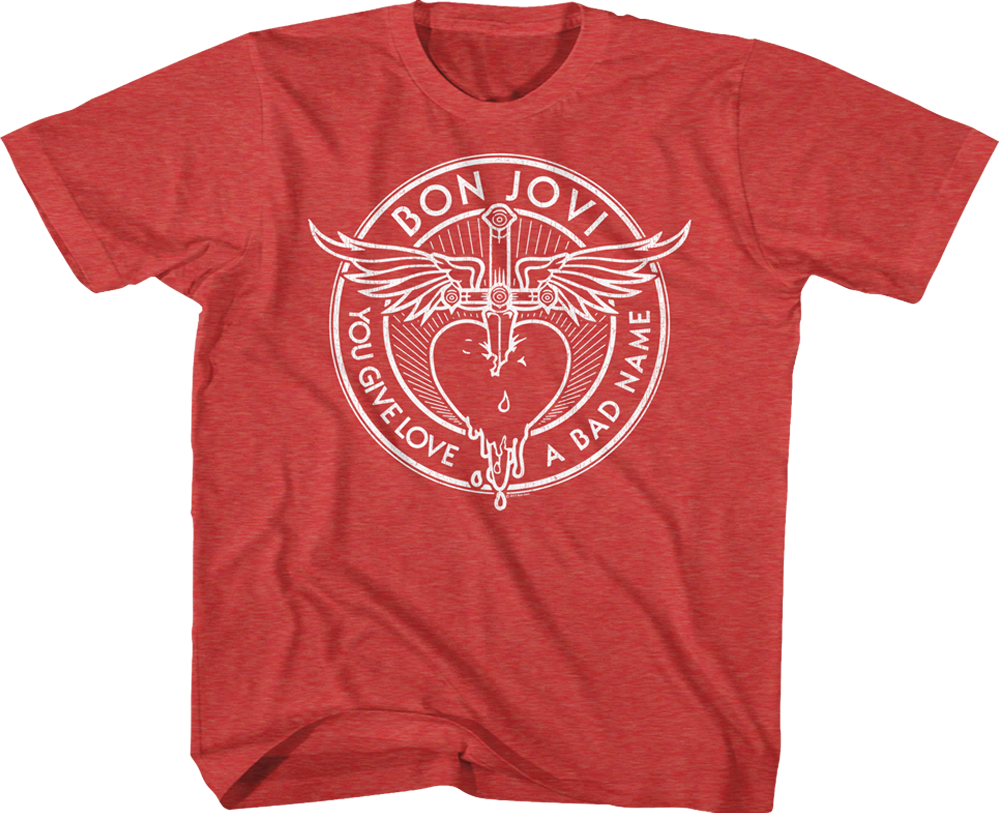 Youth You Give Love A Bad Name Bon Jovi Shirt Hoodie, Sweatshirt | CiraTrend.com (Image 1)