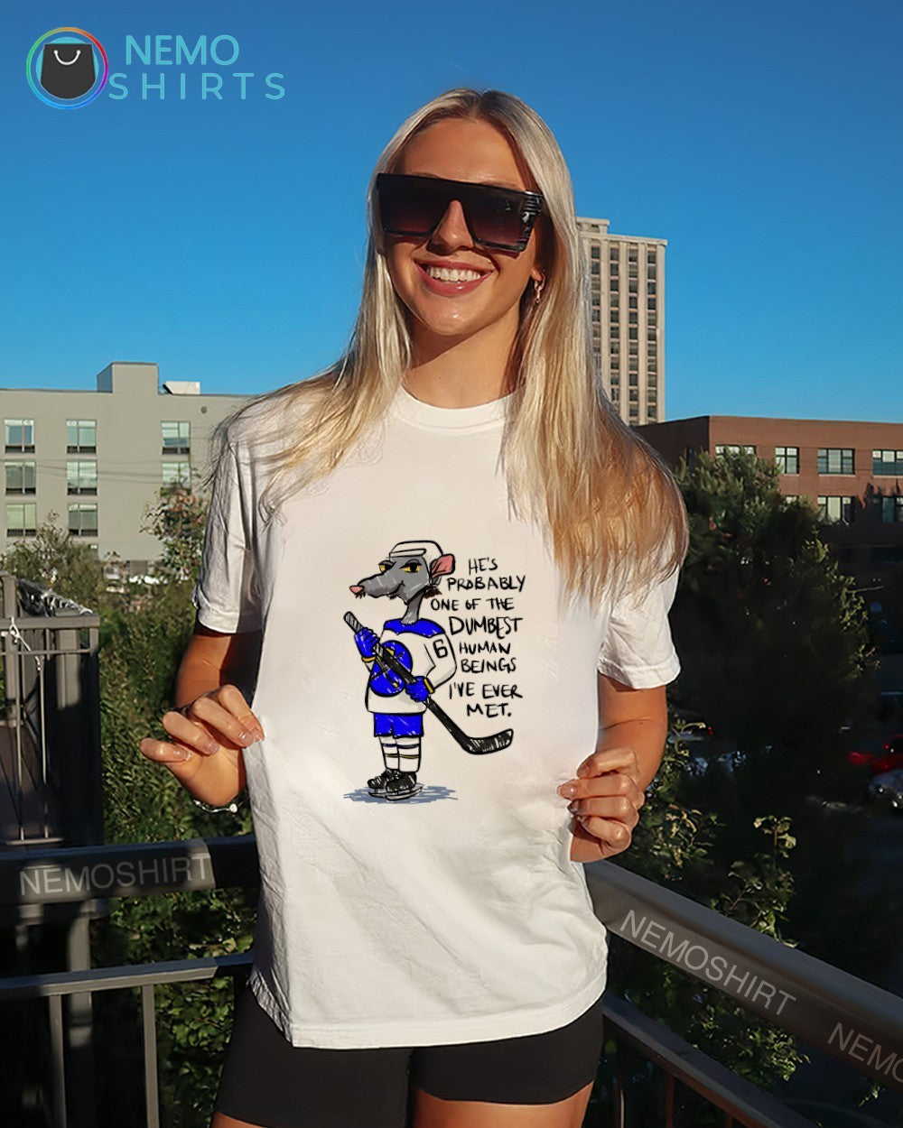 Buffalo Sabres player Zach Benson he’s probably one of the dumbest human beings I’ve ever met shirt