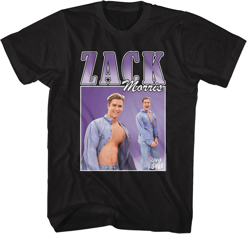 Zack Morris Saved By The Bell T-Shirt Hoodie, Sweatshirt | CiraTrend.com (Image 1)