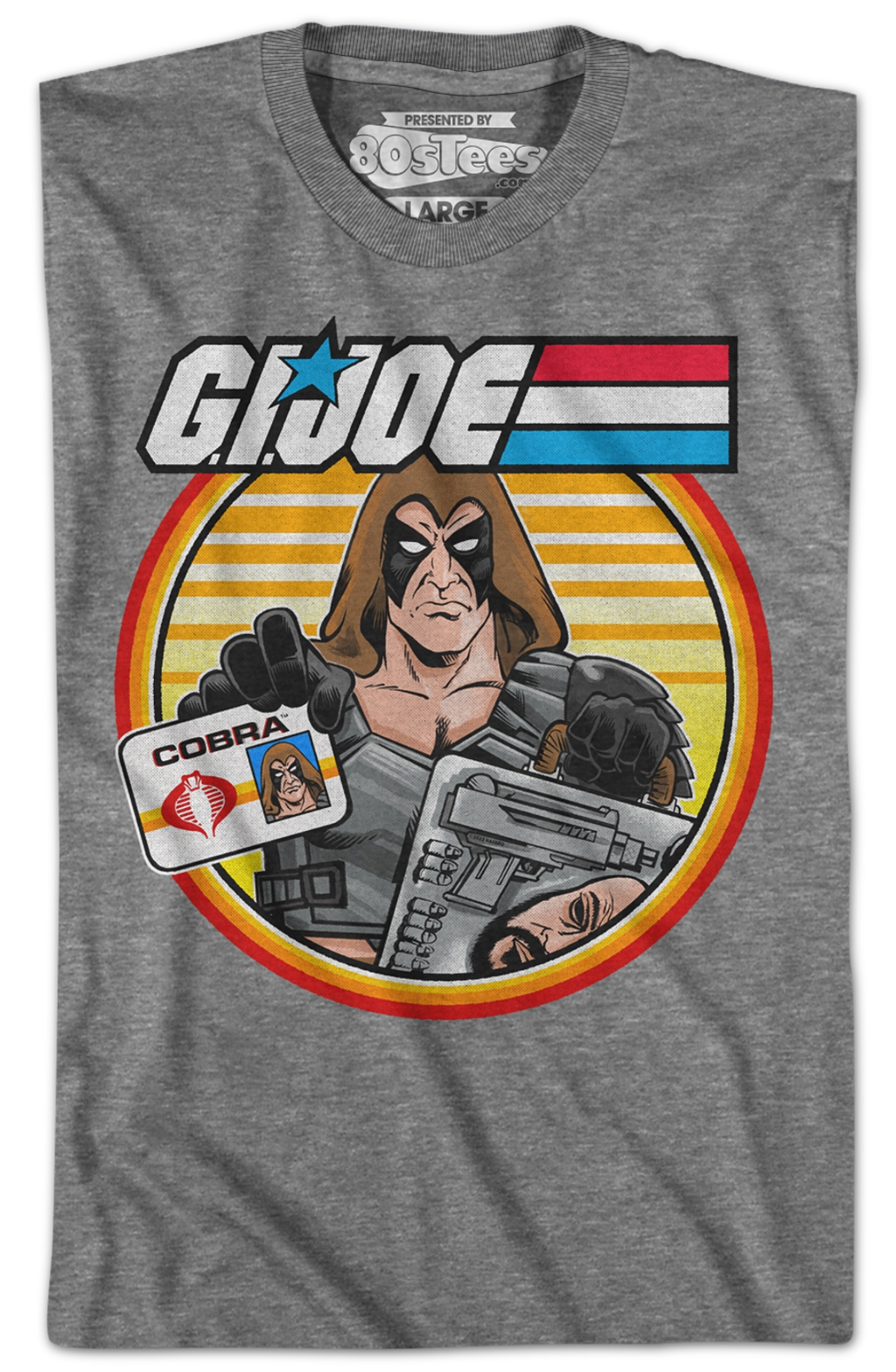 Zartan Cobra Identification GI Joe T-Shirt Hoodie, Sweatshirt | CiraTrend.com (Image 2)