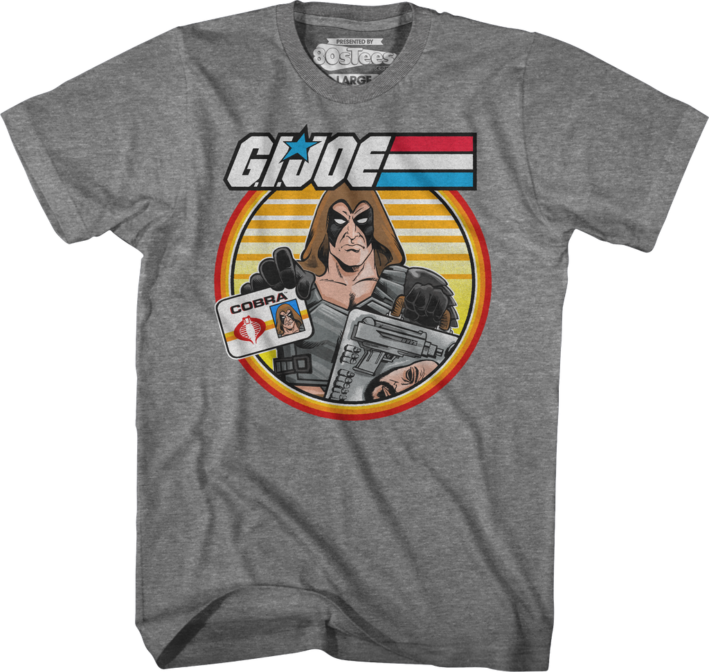 Zartan Cobra Identification GI Joe T-Shirt Hoodie, Sweatshirt | CiraTrend.com (Image 1)