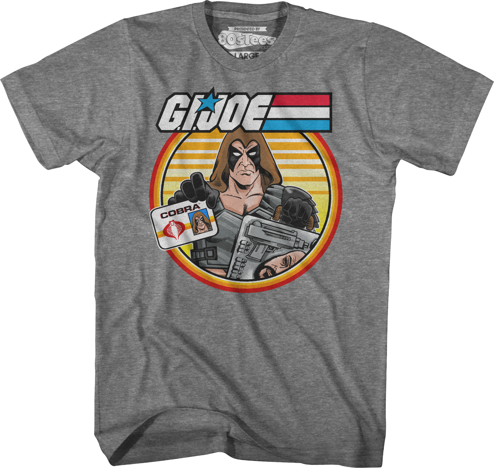 Zartan Cobra Identification GI Joe T-Shirt Hoodie, Sweatshirt | CiraTrend.com (Image 1)
