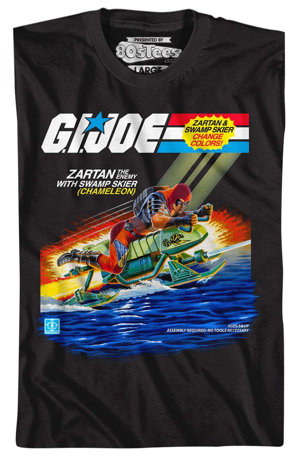 Zartan With Chameleon Swamp Skier GI Joe T-Shirt Hoodie, Sweatshirt | CiraTrend.com (Image 2)