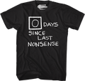 Zero Days Since Last Nonsense The Office T-Shirt Hoodie, Sweatshirt | CiraTrend.com (Image 1)
