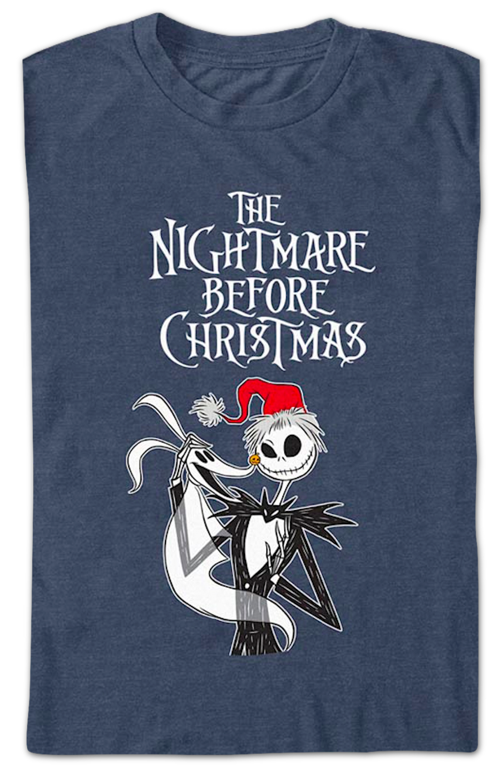 Zero & Jack Skellington Photo Nightmare Before Christmas T-Shirt Hoodie, Sweatshirt | CiraTrend.com (Image 2)