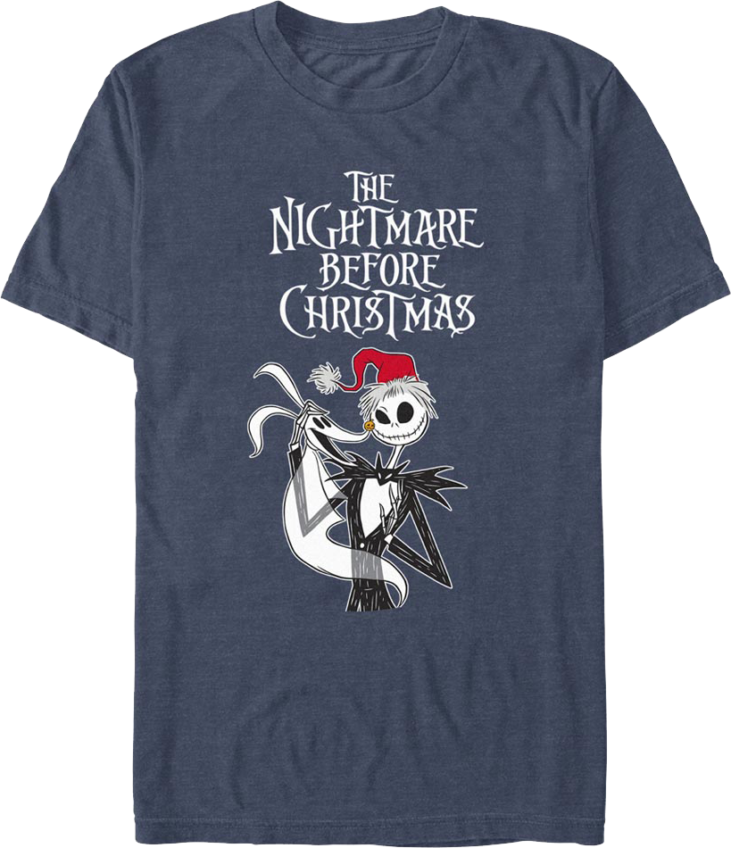 Zero & Jack Skellington Photo Nightmare Before Christmas T-Shirt Hoodie, Sweatshirt | CiraTrend.com (Image 1)