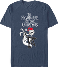 Zero & Jack Skellington Photo Nightmare Before Christmas T-Shirt Hoodie, Sweatshirt | CiraTrend.com (Image 1)