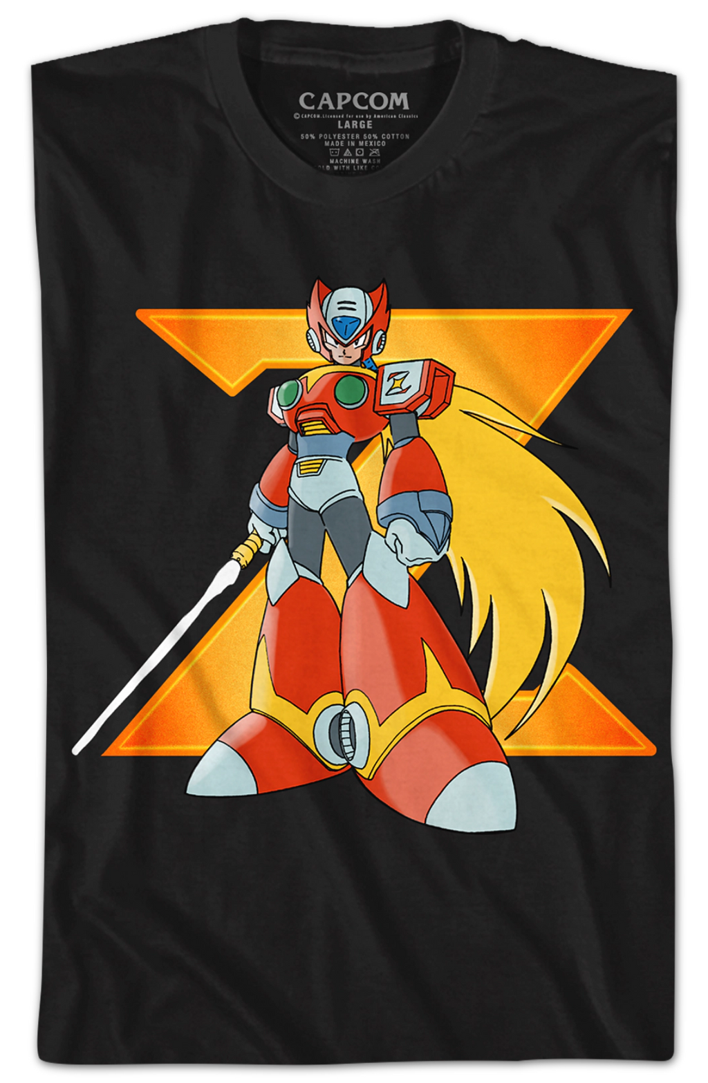 Zero Mega Man T-Shirt Hoodie, Sweatshirt | CiraTrend.com (Image 2)