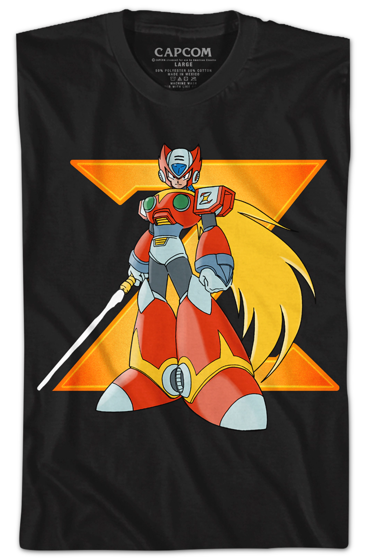 Zero Mega Man T-Shirt Hoodie, Sweatshirt | CiraTrend.com (Image 2)