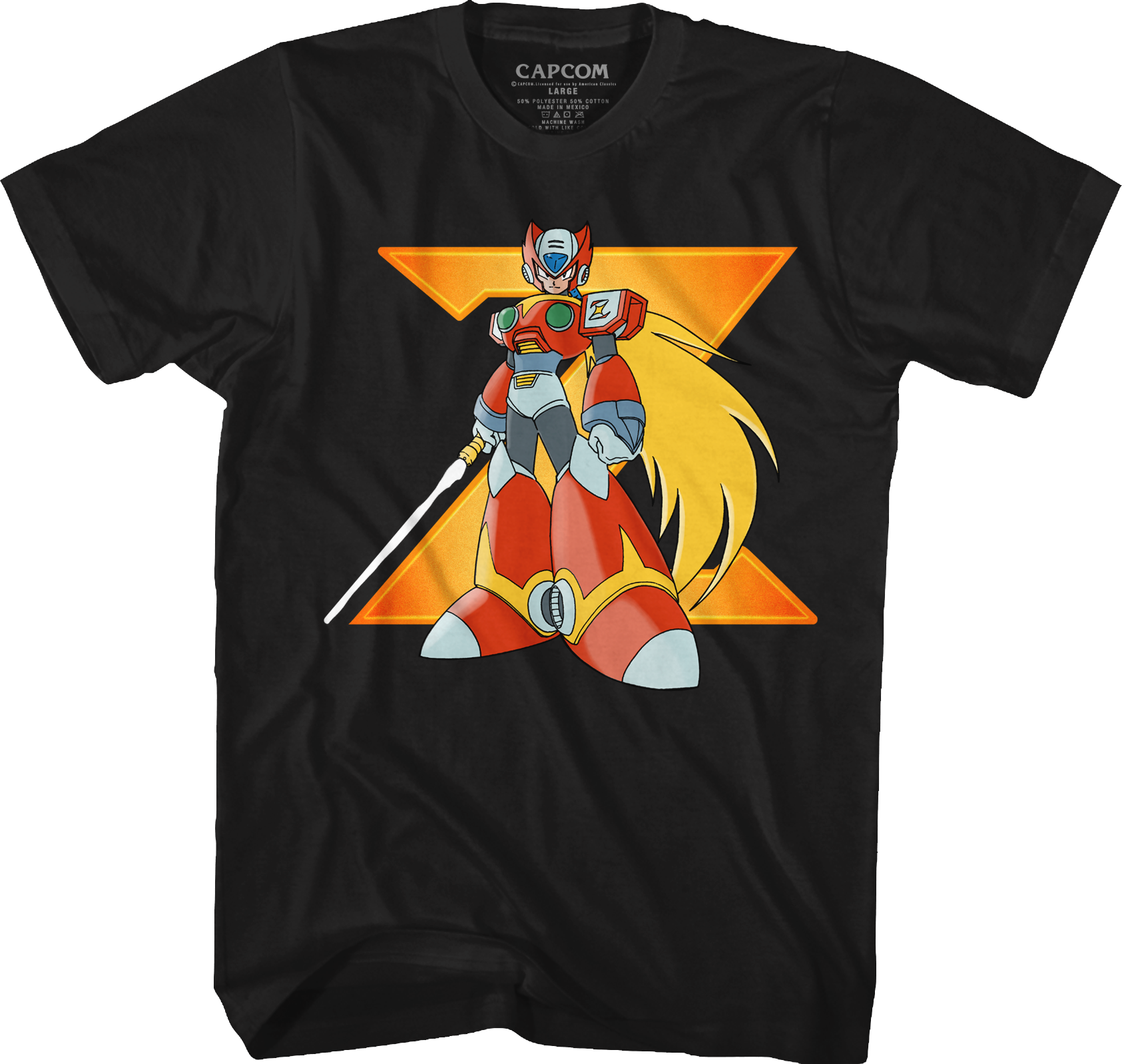 Zero Mega Man T-Shirt Hoodie, Sweatshirt | CiraTrend.com (Image 1)