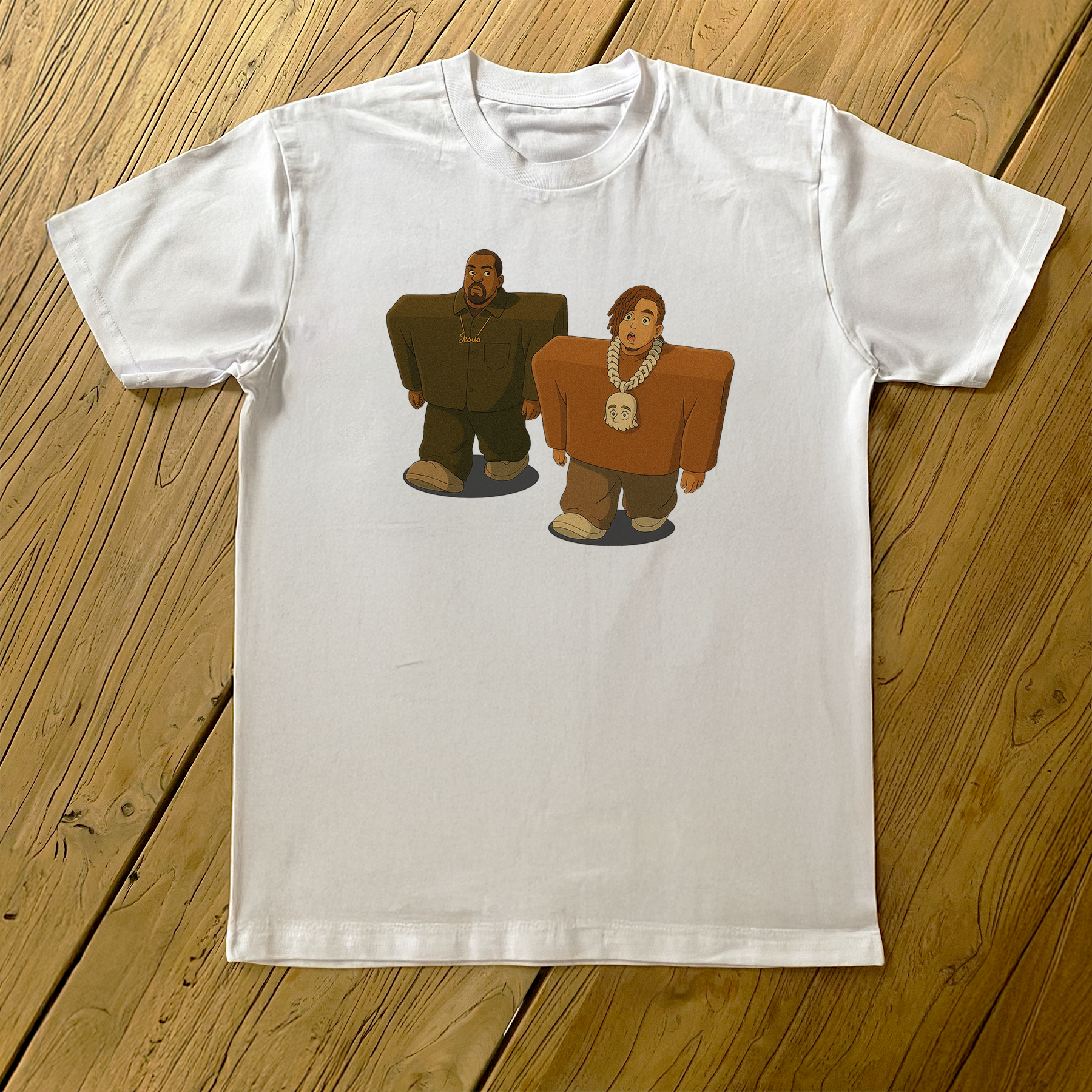 'YE AND PUMP' LOVE IT HEAVYWEIGHT WHITE T-SHIRT Hoodie, Sweatshirt | CiraTrend.com (Image 1)
